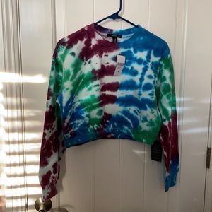 Multi-colored Tie Dye Sweater